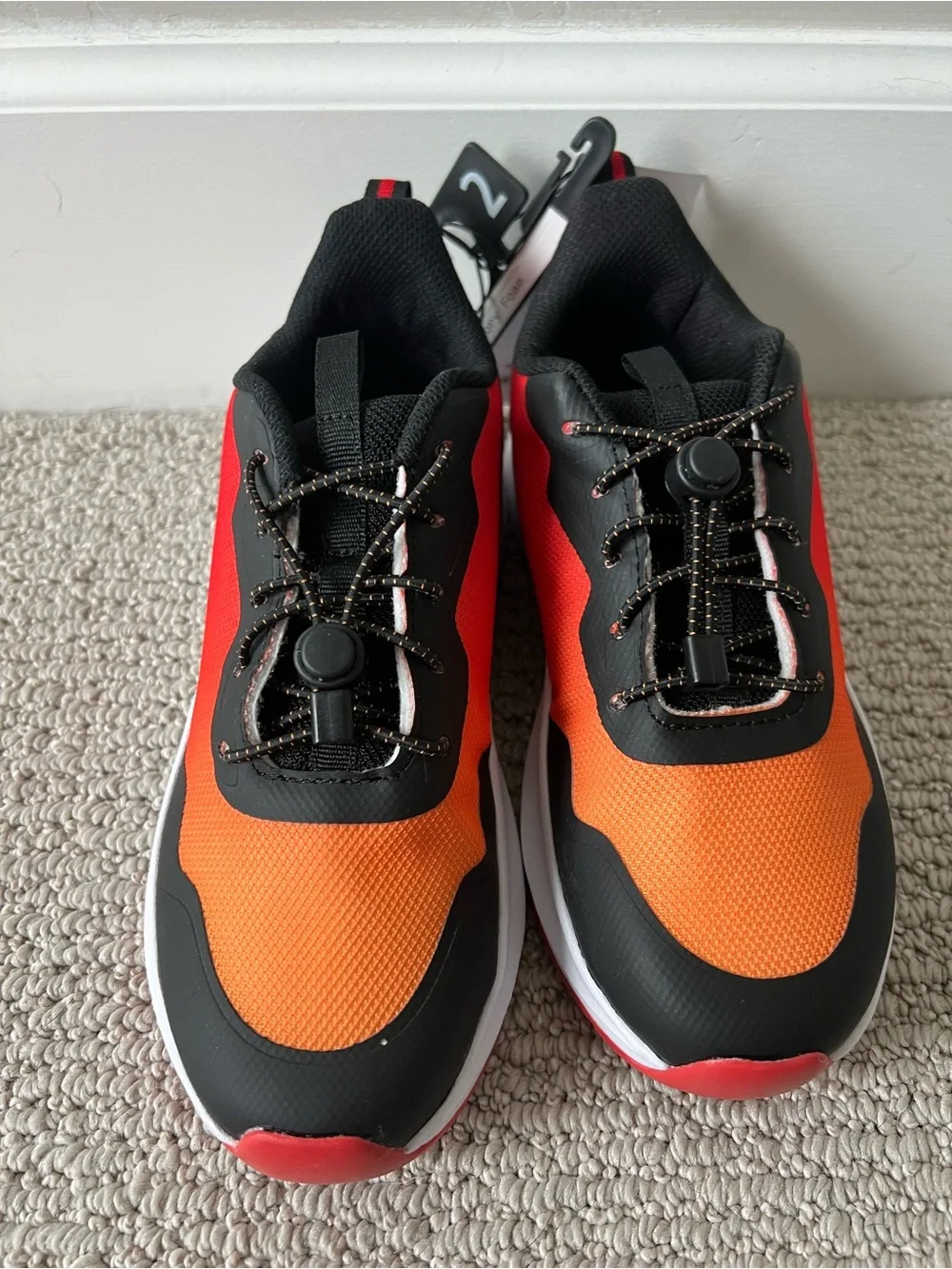 Athletic Works bungee mesh jogger sneakers NET size 2 ~ $15